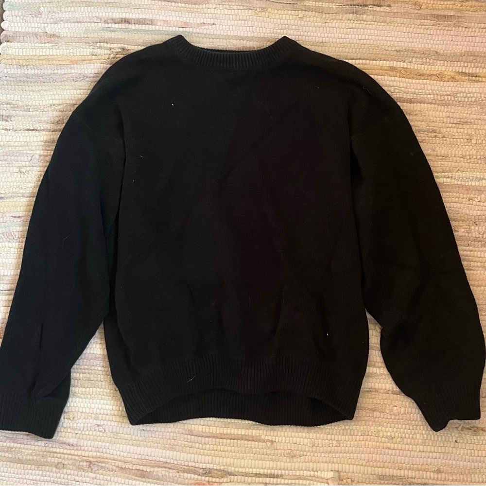 Heavy knit sweater